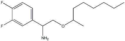 1-(3,4-difluorophenyl)-2-(octan-2-yloxy)ethan-1-amine