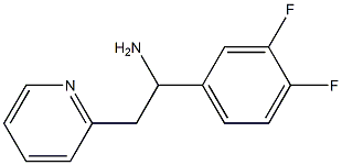 1-(3,4-difluorophenyl)-2-(pyridin-2-yl)ethan-1-amine