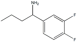 1-(3,4-difluorophenyl)butan-1-amine,,结构式