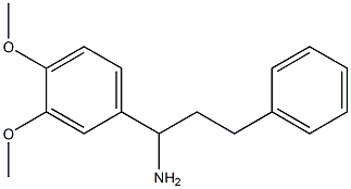  1-(3,4-dimethoxyphenyl)-3-phenylpropan-1-amine