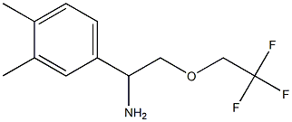 1-(3,4-dimethylphenyl)-2-(2,2,2-trifluoroethoxy)ethan-1-amine|