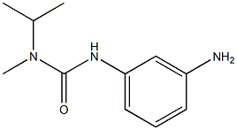 1-(3-aminophenyl)-3-methyl-3-propan-2-ylurea,,结构式