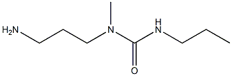 1-(3-aminopropyl)-1-methyl-3-propylurea Structure