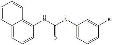  1-(3-bromophenyl)-3-naphthalen-1-ylurea