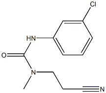 1-(3-chlorophenyl)-3-(2-cyanoethyl)-3-methylurea