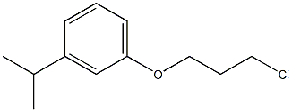 1-(3-chloropropoxy)-3-(propan-2-yl)benzene