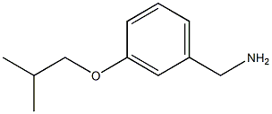 1-(3-isobutoxyphenyl)methanamine Structure