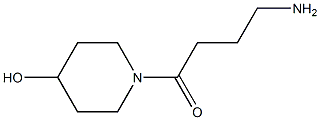 1-(4-aminobutanoyl)piperidin-4-ol Structure