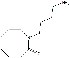 1-(4-aminobutyl)azocan-2-one 结构式