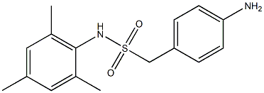 1-(4-aminophenyl)-N-(2,4,6-trimethylphenyl)methanesulfonamide|