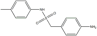 1-(4-aminophenyl)-N-(4-methylphenyl)methanesulfonamide Structure