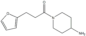 1-(4-aminopiperidin-1-yl)-3-(furan-2-yl)propan-1-one