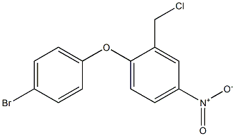 1-(4-bromophenoxy)-2-(chloromethyl)-4-nitrobenzene