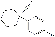 1-(4-bromophenyl)cyclohexane-1-carbonitrile
