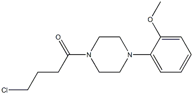 1-(4-chlorobutanoyl)-4-(2-methoxyphenyl)piperazine
