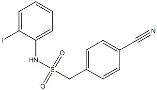 1-(4-cyanophenyl)-N-(2-iodophenyl)methanesulfonamide