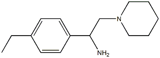 1-(4-ethylphenyl)-2-(piperidin-1-yl)ethan-1-amine