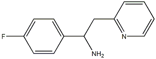 1-(4-fluorophenyl)-2-(pyridin-2-yl)ethan-1-amine Structure