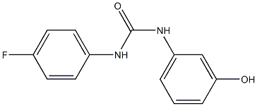 1-(4-fluorophenyl)-3-(3-hydroxyphenyl)urea