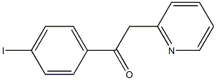 1-(4-iodophenyl)-2-(pyridin-2-yl)ethan-1-one Structure