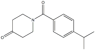 1-(4-isopropylbenzoyl)piperidin-4-one|