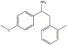 1-(4-methoxyphenyl)-2-(2-methylphenyl)ethanamine