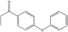 1-(4-phenoxyphenyl)propan-1-one 结构式