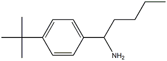 1-(4-tert-butylphenyl)pentan-1-amine Structure