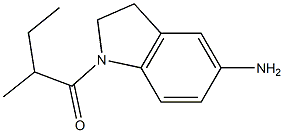 1-(5-amino-2,3-dihydro-1H-indol-1-yl)-2-methylbutan-1-one|