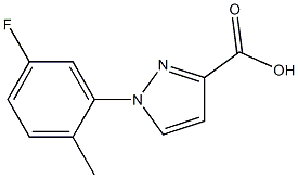 1-(5-fluoro-2-methylphenyl)-1H-pyrazole-3-carboxylic acid|