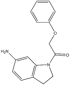 1-(6-amino-2,3-dihydro-1H-indol-1-yl)-2-phenoxyethan-1-one