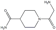 1-(aminoacetyl)piperidine-4-carboxamide,,结构式