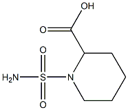 1-(aminosulfonyl)piperidine-2-carboxylic acid Structure