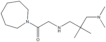 1-(azepan-1-yl)-2-({2-[(dimethylamino)methyl]-2-methylpropyl}amino)ethan-1-one