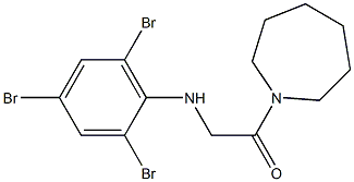  1-(azepan-1-yl)-2-[(2,4,6-tribromophenyl)amino]ethan-1-one