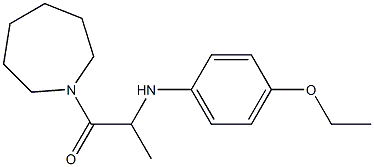 1-(azepan-1-yl)-2-[(4-ethoxyphenyl)amino]propan-1-one