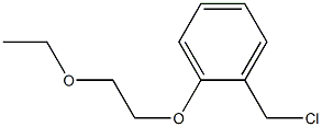 1-(chloromethyl)-2-(2-ethoxyethoxy)benzene Structure