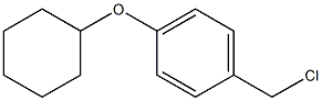 1-(chloromethyl)-4-(cyclohexyloxy)benzene Struktur