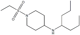 1-(ethanesulfonyl)-N-(heptan-4-yl)piperidin-4-amine,,结构式