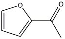 1-(furan-2-yl)ethan-1-one 化学構造式