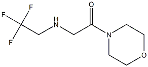 1-(morpholin-4-yl)-2-[(2,2,2-trifluoroethyl)amino]ethan-1-one