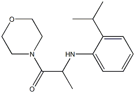  1-(morpholin-4-yl)-2-{[2-(propan-2-yl)phenyl]amino}propan-1-one