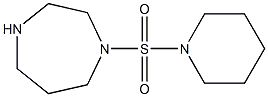 1-(piperidine-1-sulfonyl)-1,4-diazepane 结构式