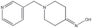 1-(pyridin-3-ylmethyl)piperidin-4-one oxime 结构式