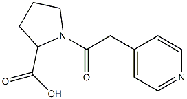 1-(pyridin-4-ylacetyl)pyrrolidine-2-carboxylic acid