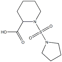 1-(pyrrolidine-1-sulfonyl)piperidine-2-carboxylic acid|