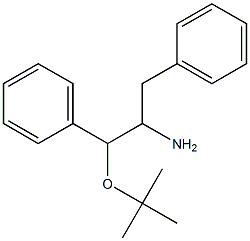 1-(tert-butoxy)-1,3-diphenylpropan-2-amine Structure