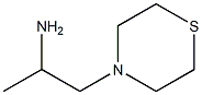 1-(thiomorpholin-4-yl)propan-2-amine Structure