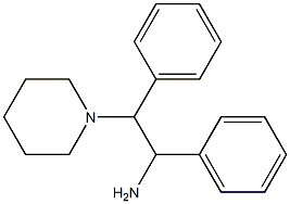 1,2-diphenyl-2-(piperidin-1-yl)ethan-1-amine