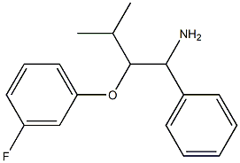  1-[(1-amino-3-methyl-1-phenylbutan-2-yl)oxy]-3-fluorobenzene